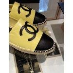 CHANEL fisherman shoes Chanel classic version of the original injection of rubber translucent rubber original color hemp sole