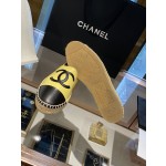 CHANEL fisherman shoes Chanel classic version of the original injection of rubber translucent rubber original color hemp sole