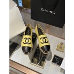 CHANEL fisherman shoes Chanel classic version of the original injection of rubber translucent rubber original color hemp sole