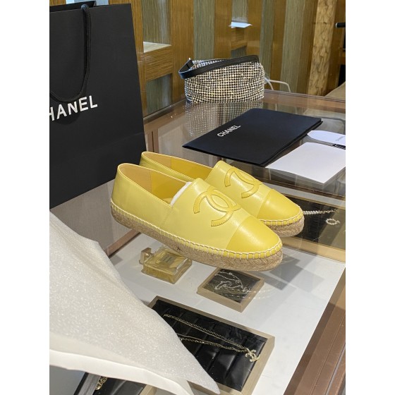 CHANEL fisherman shoes Chanel classic version of the original injection of rubber translucent rubber original color hemp sole