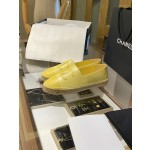 CHANEL fisherman shoes Chanel classic version of the original injection of rubber translucent rubber original color hemp sole