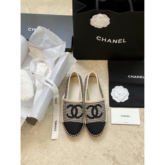 CHANEL fisherman shoes Chanel classic version of the original injection of rubber translucent rubber original color hemp sole