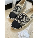 CHANEL fisherman shoes Chanel classic version of the original injection of rubber translucent rubber original color hemp sole