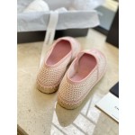 CHANEL fisherman shoes Chanel classic version of the original injection of rubber translucent rubber original color hemp sole