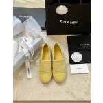 CHANEL fisherman shoes Chanel classic version of the original injection of rubber translucent rubber original color hemp sole