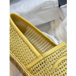 CHANEL fisherman shoes Chanel classic version of the original injection of rubber translucent rubber original color hemp sole