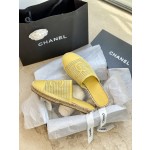 CHANEL fisherman shoes Chanel classic version of the original injection of rubber translucent rubber original color hemp sole