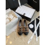 CHANEL fisherman shoes Chanel classic version of the original injection of rubber translucent rubber original color hemp sole