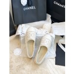 CHANEL fisherman shoes Chanel classic version of the original injection of rubber translucent rubber original color hemp sole