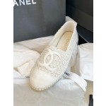 CHANEL fisherman shoes Chanel classic version of the original injection of rubber translucent rubber original color hemp sole