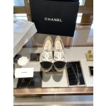 CHANEL fisherman shoes Chanel classic version of the original injection of rubber translucent rubber original color hemp sole