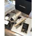 CHANEL fisherman shoes Chanel classic version of the original injection of rubber translucent rubber original color hemp sole