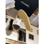 CHANEL fisherman shoes Chanel classic version of the original injection of rubber translucent rubber original color hemp sole