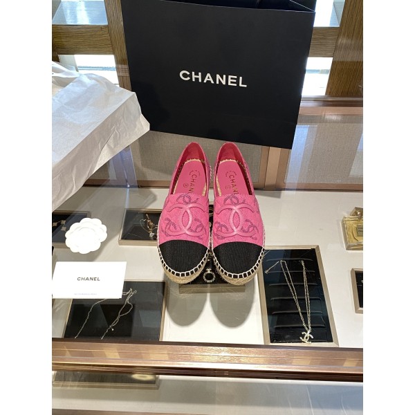 CHANEL fisherman shoes Chanel classic version of the original injection of rubber translucent rubber original color hemp sole