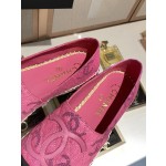 CHANEL fisherman shoes Chanel classic version of the original injection of rubber translucent rubber original color hemp sole