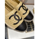 CHANEL fisherman shoes Chanel classic version of the original injection of rubber translucent rubber original color hemp sole