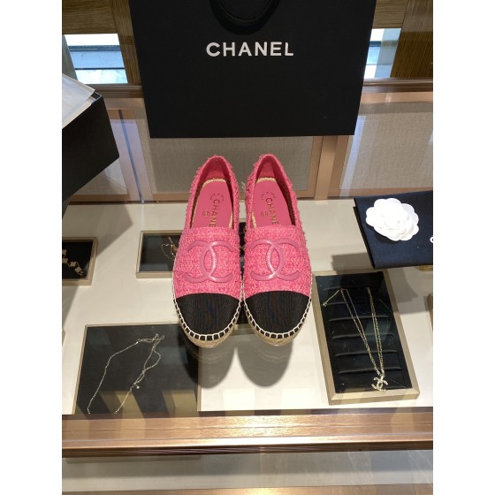 CHANEL fisherman shoes Chanel classic version of the original injection of rubber translucent rubber original color hemp sole
