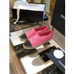 CHANEL fisherman shoes Chanel classic version of the original injection of rubber translucent rubber original color hemp sole