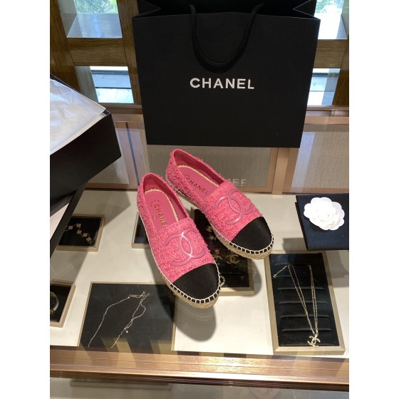 CHANEL fisherman shoes Chanel classic version of the original injection of rubber translucent rubber original color hemp sole