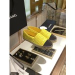 CHANEL fisherman shoes Chanel classic version of the original injection of rubber translucent rubber original color hemp sole