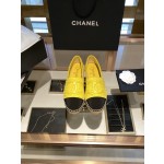 CHANEL fisherman shoes Chanel classic version of the original injection of rubber translucent rubber original color hemp sole