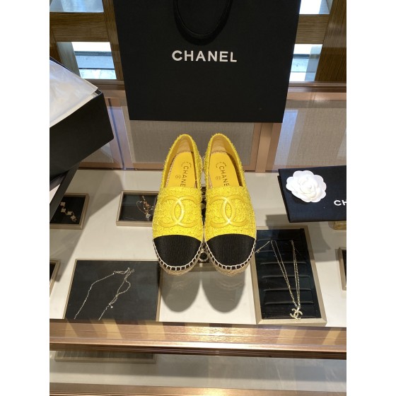 CHANEL fisherman shoes Chanel classic version of the original injection of rubber translucent rubber original color hemp sole