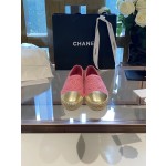 CHANEL fisherman shoes Chanel classic version of the original injection of rubber translucent rubber original color hemp sole