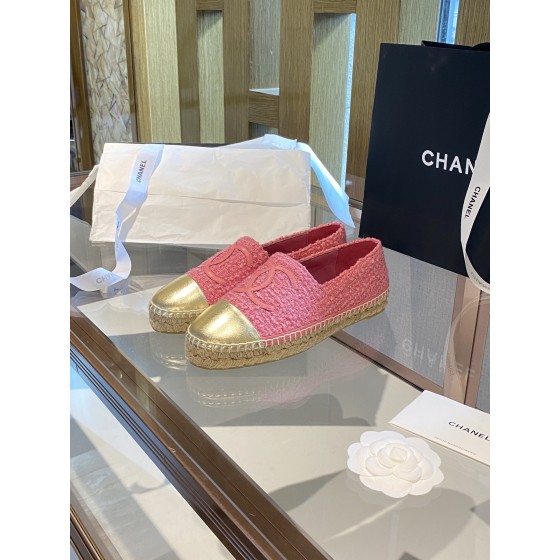 CHANEL fisherman shoes Chanel classic version of the original injection of rubber translucent rubber original color hemp sole