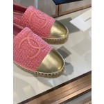 CHANEL fisherman shoes Chanel classic version of the original injection of rubber translucent rubber original color hemp sole