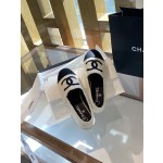 CHANEL fisherman shoes Chanel classic version of the original injection of rubber translucent rubber original color hemp sole