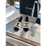 CHANEL fisherman shoes Chanel classic version of the original injection of rubber translucent rubber original color hemp sole