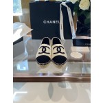 CHANEL fisherman shoes Chanel classic version of the original injection of rubber translucent rubber original color hemp sole
