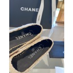 CHANEL fisherman shoes Chanel classic version of the original injection of rubber translucent rubber original color hemp sole