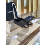CHANEL fisherman shoes Chanel classic version of the original injection of rubber translucent rubber original color hemp sole