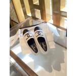 CHANEL fisherman shoes Chanel classic version of the original injection of rubber translucent rubber original color hemp sole