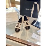 CHANEL fisherman shoes Chanel classic version of the original injection of rubber translucent rubber original color hemp sole