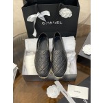 CHANEL fisherman shoes Chanel classic version of the original injection of rubber translucent rubber original color hemp sole