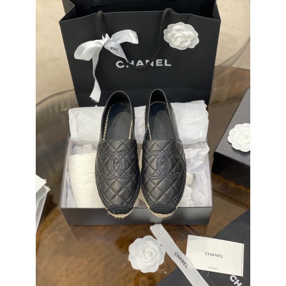 CHANEL fisherman shoes Chanel classic version of the original injection of rubber translucent rubber original color hemp sole