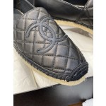 CHANEL fisherman shoes Chanel classic version of the original injection of rubber translucent rubber original color hemp sole