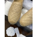 CHANEL fisherman shoes Chanel classic version of the original injection of rubber translucent rubber original color hemp sole