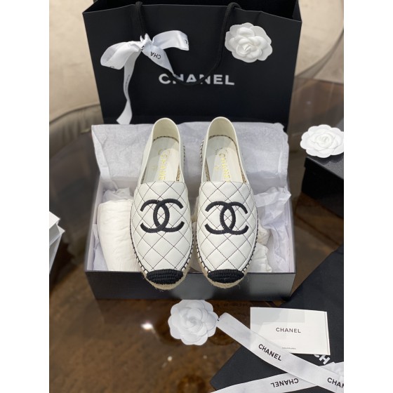 CHANEL fisherman shoes Chanel classic version of the original injection of rubber translucent rubber original color hemp sole