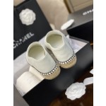 CHANEL fisherman shoes Chanel classic version of the original injection of rubber translucent rubber original color hemp sole