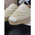CHANEL fisherman shoes Chanel classic version of the original injection of rubber translucent rubber original color hemp sole