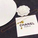 CHANEL🇫🇷Xiaoxiang's latest double C retractable collarbone necklace💄14K stainless steel color retention super personality