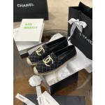 CHANEL fisherman shoes Chanel classic version of the original injection of rubber translucent rubber original color hemp sole