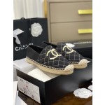CHANEL fisherman shoes Chanel classic version of the original injection of rubber translucent rubber original color hemp sole