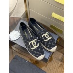 CHANEL fisherman shoes Chanel classic version of the original injection of rubber translucent rubber original color hemp sole