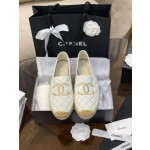 CHANEL fisherman shoes Chanel classic version of the original injection of rubber translucent rubber original color hemp sole