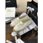 CHANEL fisherman shoes Chanel classic version of the original injection of rubber translucent rubber original color hemp sole