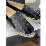 CHANEL fisherman shoes Chanel classic version of the original injection of rubber translucent rubber original color hemp sole